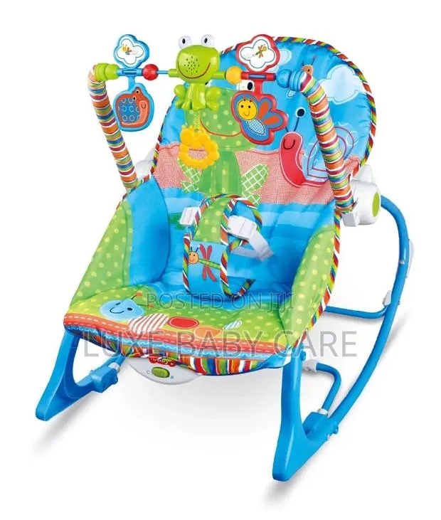 Baby Infant to Toddler Vibration Bouncer Rocker Swing Chair · Photo 1