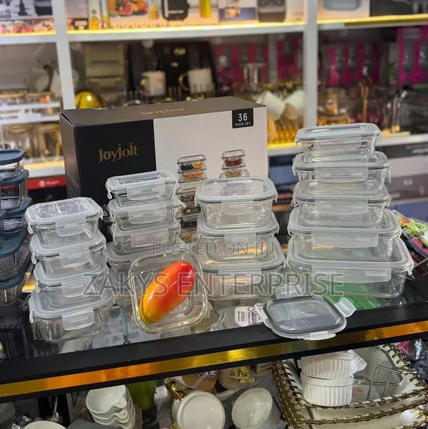 36pcs Glass Airtight Storage Bowls · Photo 1