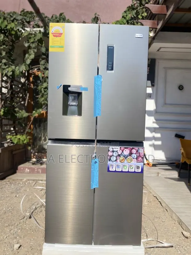 Pearl 4-Door Side-by-Side Refrigerator With Water Dispenser · Photo 1