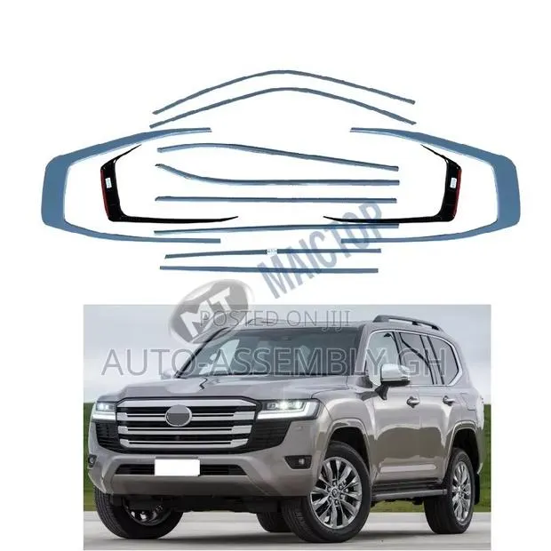 Toyota Land Cruiser 300 (LC300) Window Trims/Chrome (ORIGINAL) · Photo 1