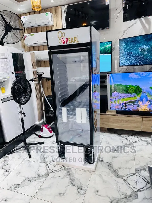 Sleek and Super Display Fridge Pearl PVC 424 — · Photo 1