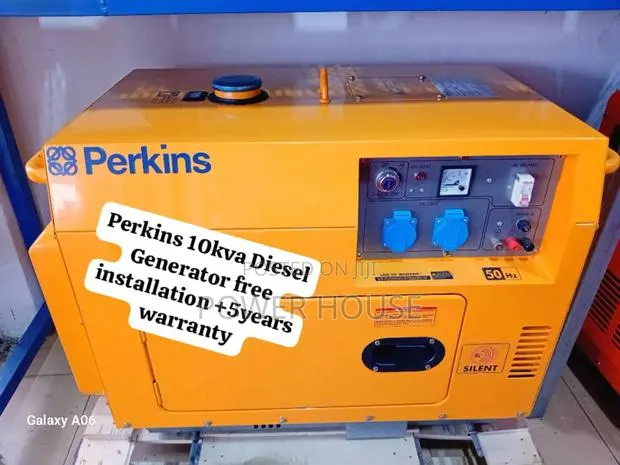 Thought Engine Perkins Diesel Generator 10kva Silent · Photo 1