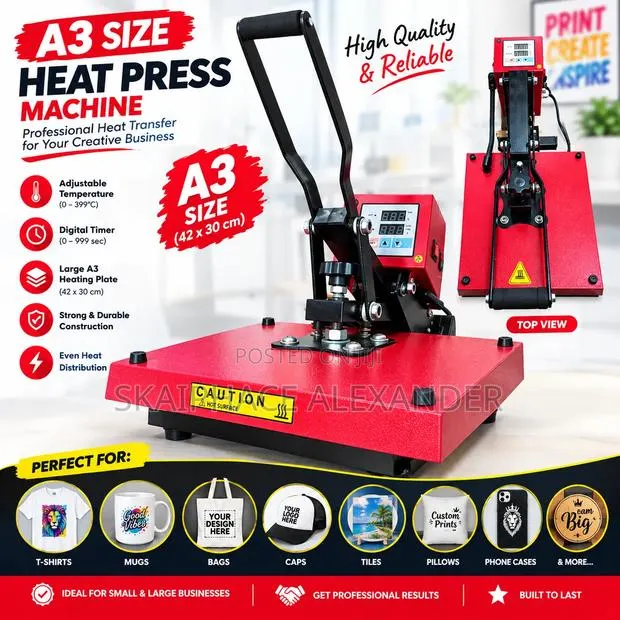 A3 Size Heah Press Machine · Photo 1