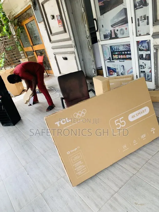 Brand New TCL 55p6l Led Smart Android 55-Inch Uhd Google TV · Photo 1