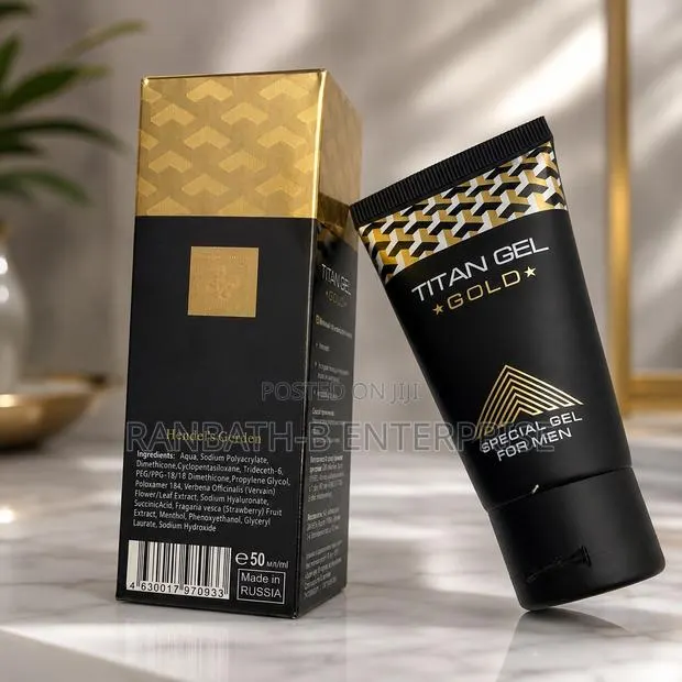 Original Titan Gel Gold – Male Enhancement Firmness Gel · Photo 1