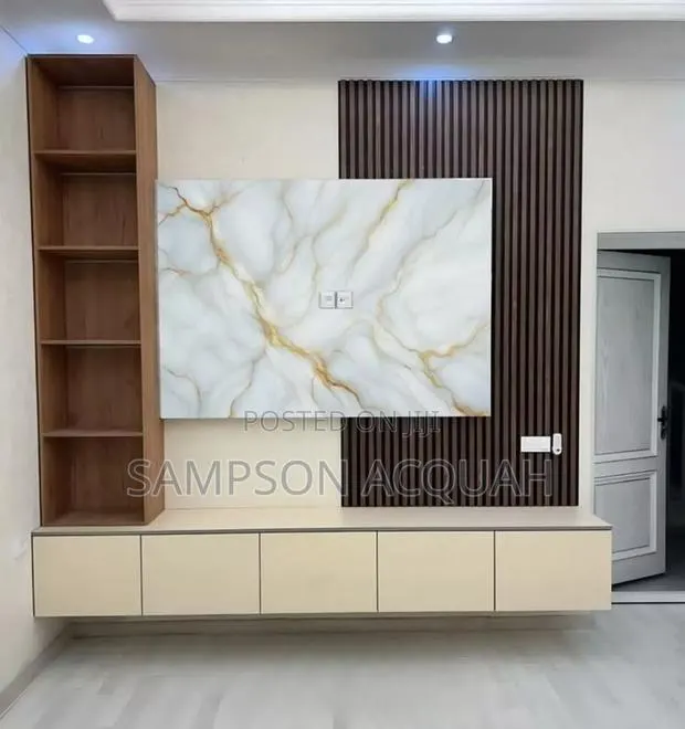 Tv Cabinets With Wall Panels · Photo 1