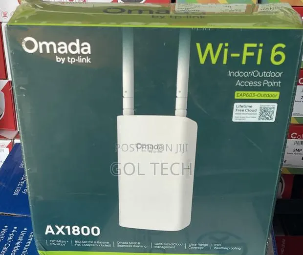 Tp-Link Wi-Fi 6 -Indoor Access Point - Eap603- Outdoor · Photo 1