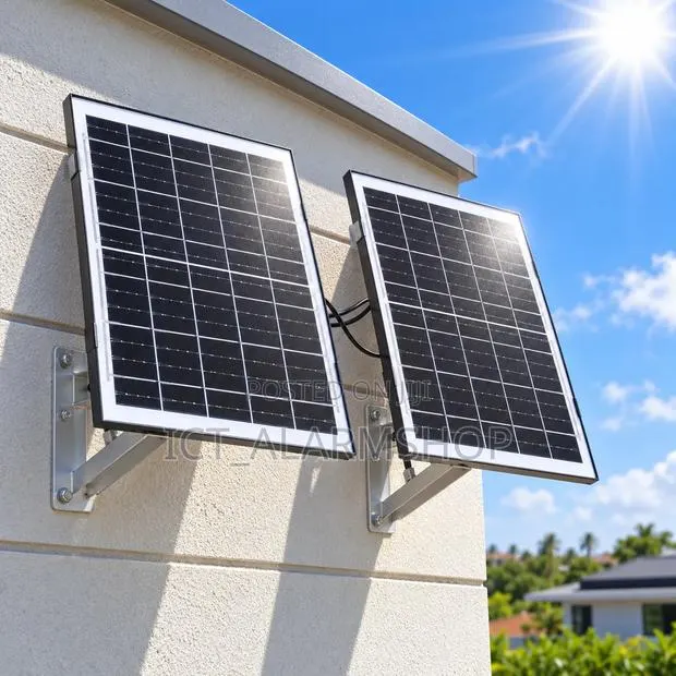 Portable Solar Panel Kit Solar Charging Panel With Wall Mount Stand · Photo 1