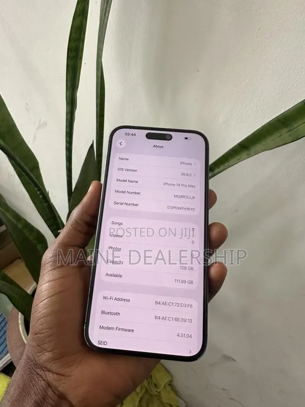 Apple iPhone 14 Pro Max 128 GB Purple · Photo 1