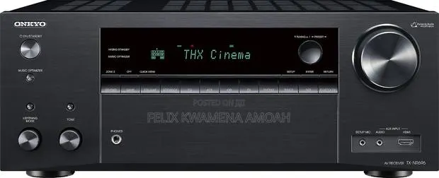 Onkyo TX-NR696 7.2 Channel AV Receiver With Bluetooth, Wi-Fi, Airplay · Photo 1