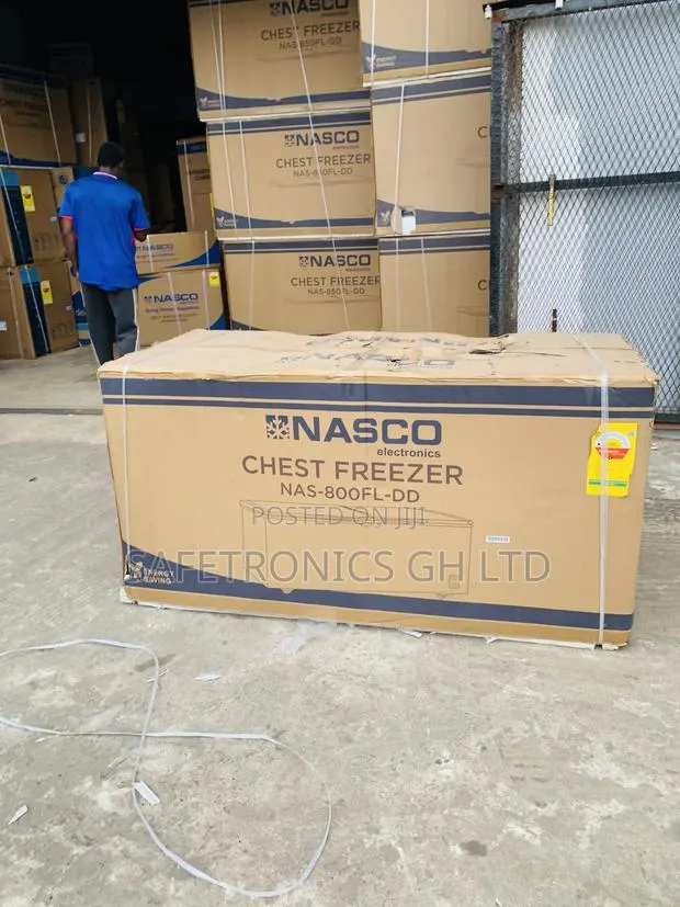 Exclusive Nasco 545 LTRS Double Door Chest Freezer – Gold NAS-800FL-DD · Photo 1