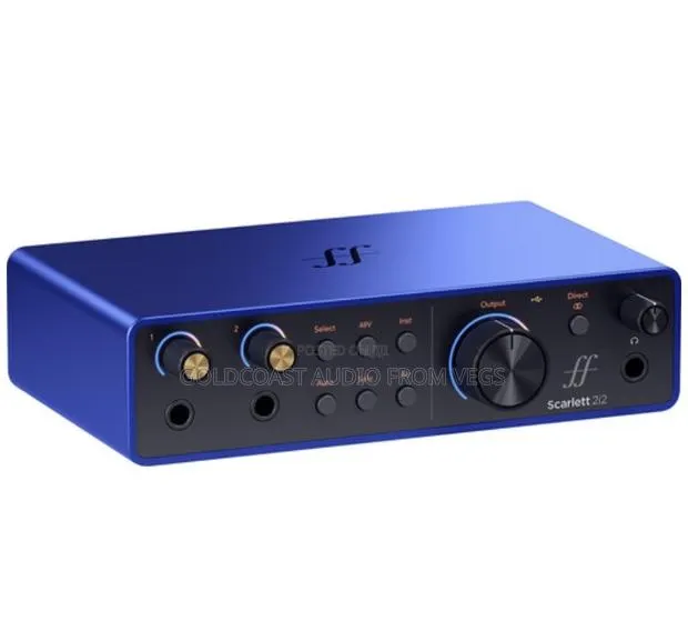 Focusrite Scarlett 2i2 Interface (4th Gen, 25th Anniversary Edition) · Photo 1