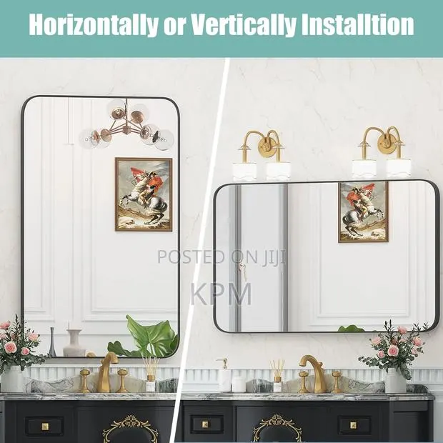 Two Phase Simple Bathroom Mirror · Photo 1
