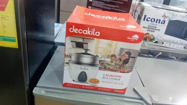 Upgrade Your Kitchen With the Reliable Decakila 1.5l Rice Cooker · Photo 1