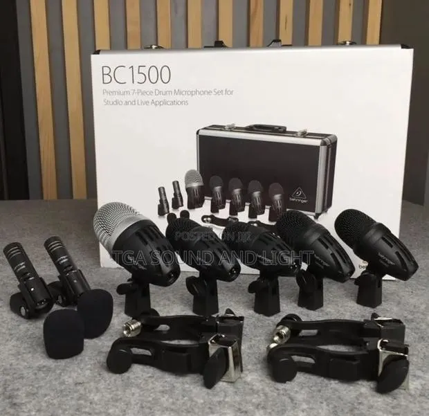 Behringer BC1500 7pcs Drum Microphone Set · Photo 1