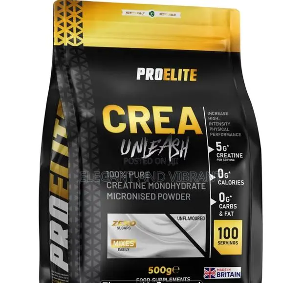 Creatine Monohydrate Powder 500g Unflavoured-100 Servings,Micronised · Photo 1
