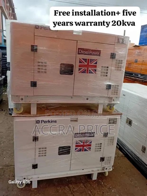 Service Support on Diesel Engine Perkins 20kva Generator · Photo 1