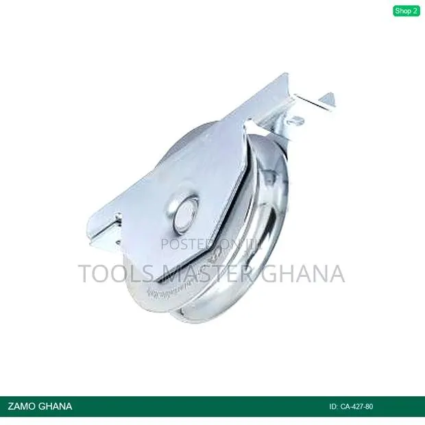 Ca Iron Gate Caster 80 W/Bar Art.427 Aru042702zb - Ca-427-80 · Photo 1
