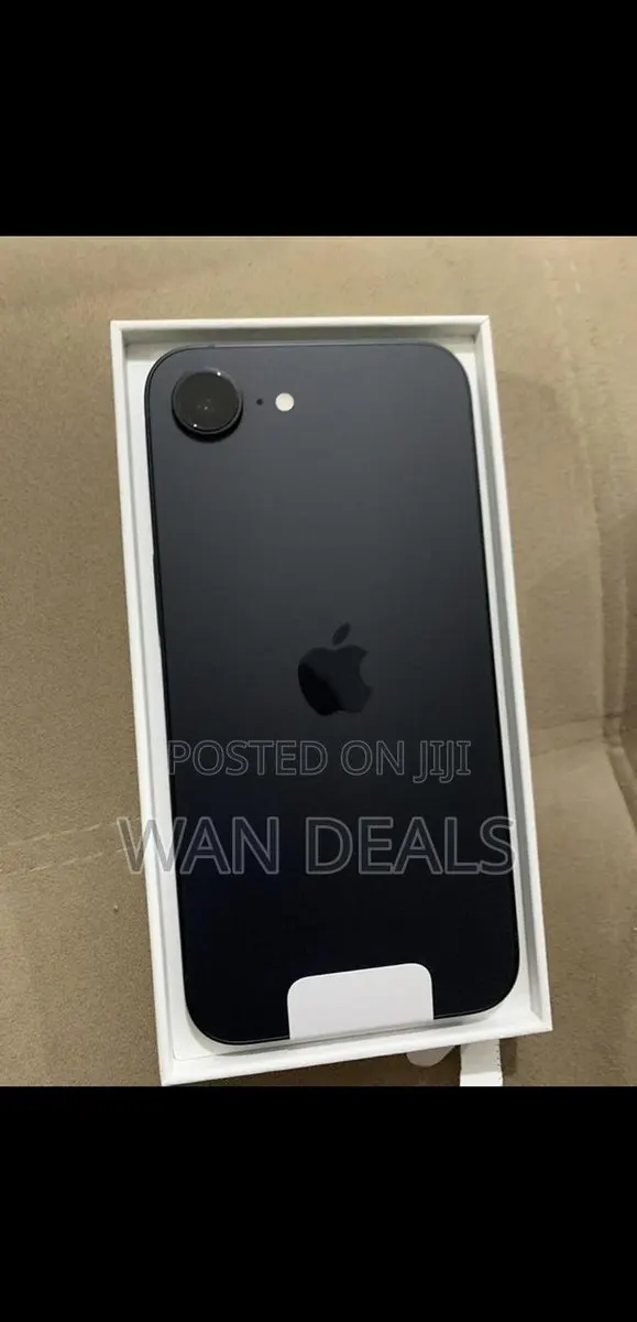 New Apple iPhone 16e 128 GB Black