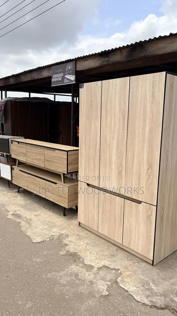 Wardrobe and Matched TV Stand · Photo 1