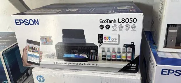 Ecotank L8050 A4 Wi-Fi Ink Tank Photo Printer · Photo 1