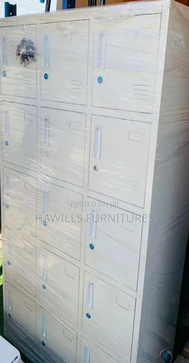 15- Individual Locker Staff Office Steel Cabinet · Photo 1