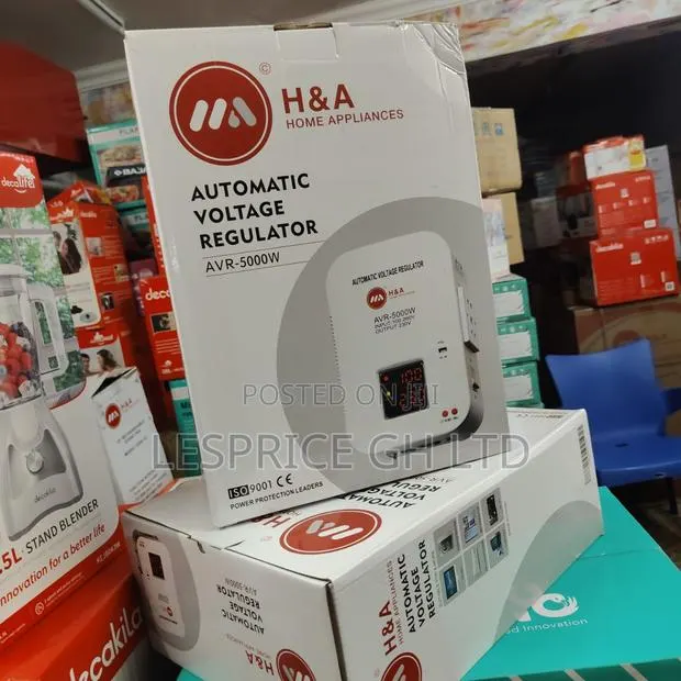 H a Automatic Voltage Regulator Wall Mounted Avr-5000w · Photo 1