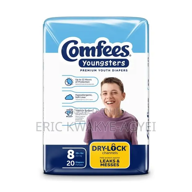 Brief Comfees Youngsters Size 8 Disposable Heavy Absorbency · Photo 1