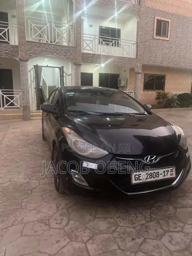 Hyundai Elantra GLS Sedan FWD (1.8L 4cyl 6M) 2013 Black · Photo 1