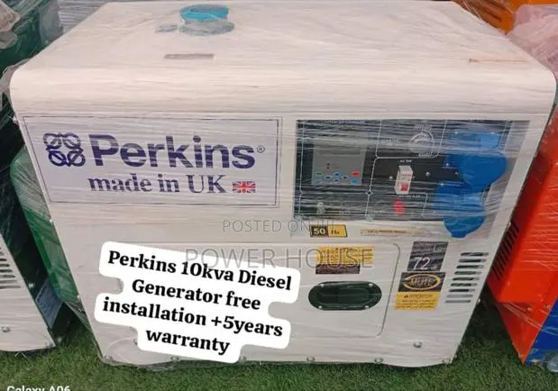 Bot Craft Perkins Diesel Generator 10kva Silent · Photo 1