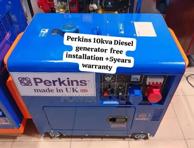 Inculcative Energy Perkins Diesel Generator 10kva Silent · Photo 1