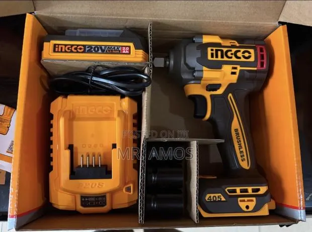 405N.m Cordless Impact Wrench - CIWLI20455 · Photo 1