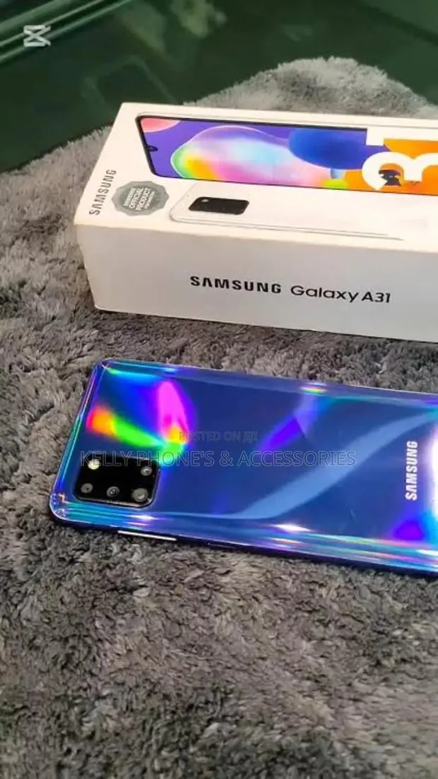 New Samsung Galaxy A31 128 GB Black · Photo 1