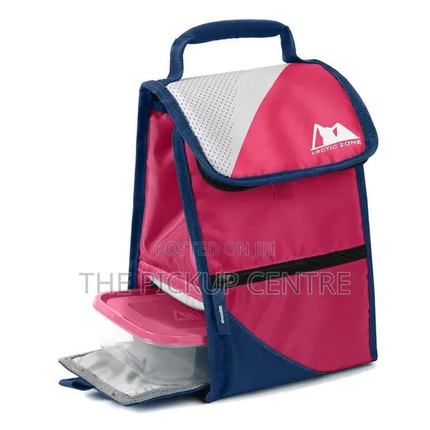 Arctic Zone Hi-Top Pink Power Pack Lunch Bag · Photo 1