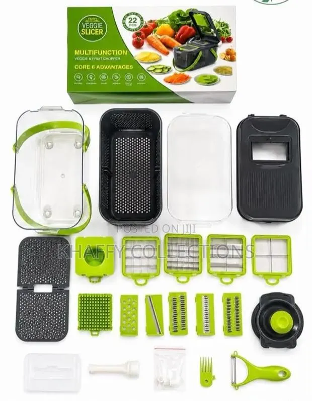22 in 1 Multifunction Veggie Slicer - Vegetable & Fruit Chopper · Photo 1