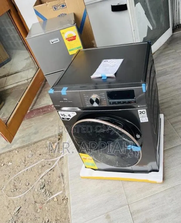 Lovely Efficient TCL 10.5kg Front Load Washing Machine(Gray) · Photo 1