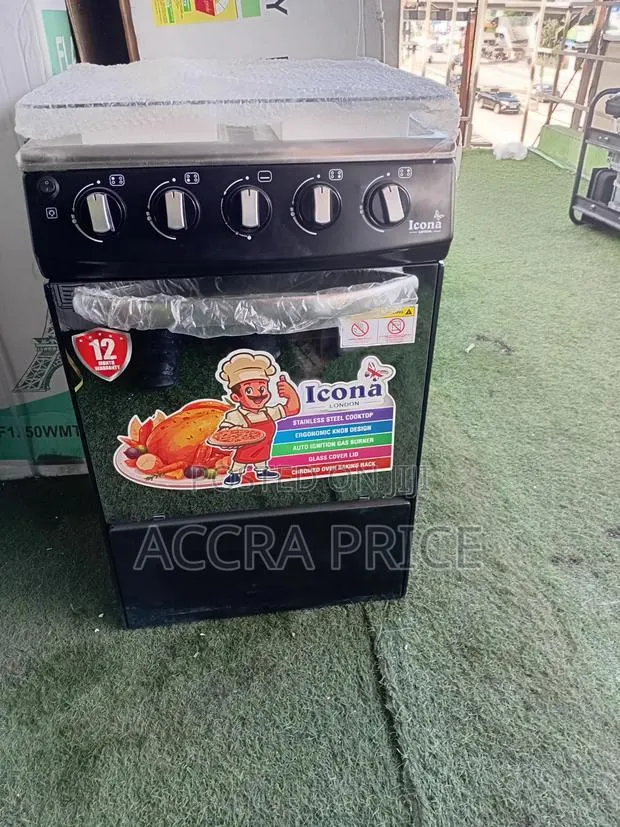 Brand New Icona Gas Cooker With Oven 4 Burners · Photo 1