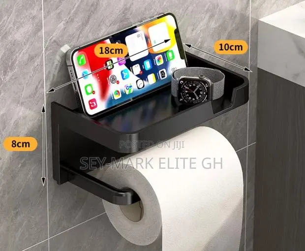 Wall Mount Toilet Paper Roll Holder · Photo 1