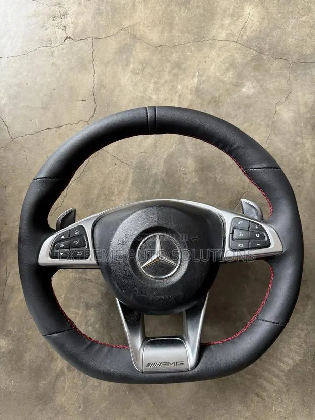 Benz Amg Steering Wheel Fit W205 C63 Style With the Sport Switch · Photo 1