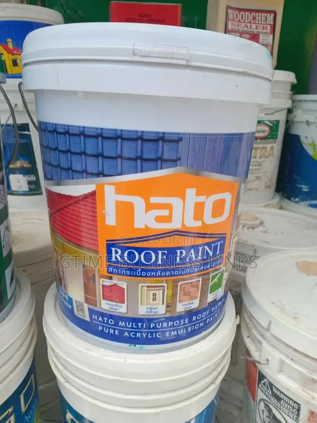 Hato Roof Paint (Roof And Floor Waterproof Treatment) - 20l · Photo 1
