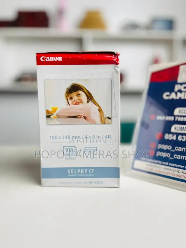 Canon Selphy Cp1000 Paper and Ink Catridge · Photo 1
