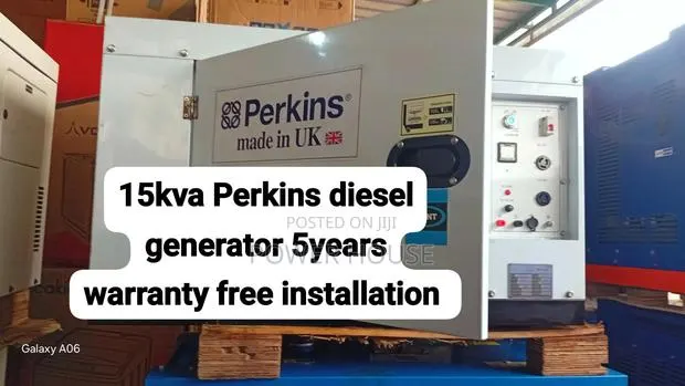 Heavy Duty 15kVA Diesel Generator – Professional Power Solution · Photo 1