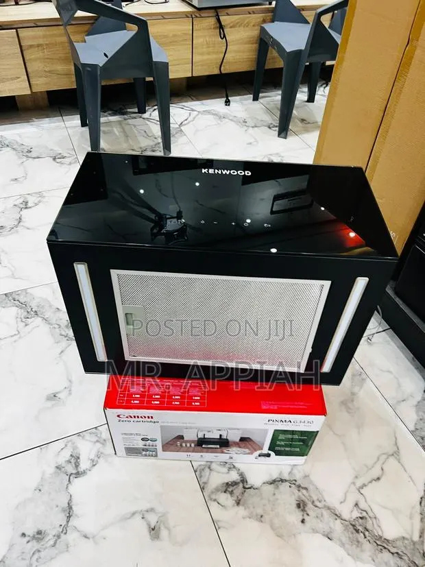 Sealed in Box Kenwood Tempered Glass Cooker Hood for Island(Black) · Photo 1