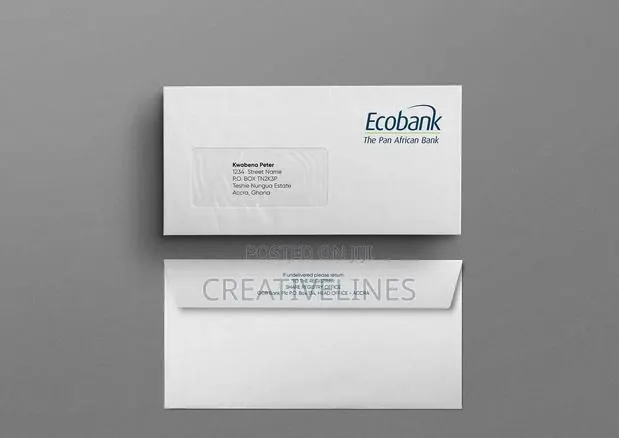 Ecobank Customised Envelopes · Photo 1