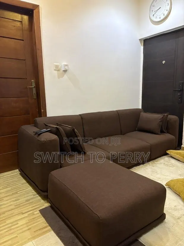 Royal Comfort 4-Seater L-Shaped Sofa With Ottoman · Photo 1