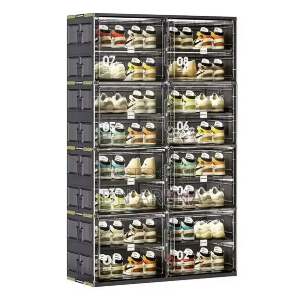 Collapsible Sneakerplastic Shoe Storage Organizer · Photo 1