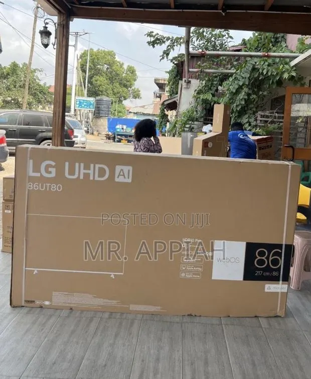 Shop Lg-86ut80006r 86” Uhd Smart Android Tv + Remote Control. · Photo 1