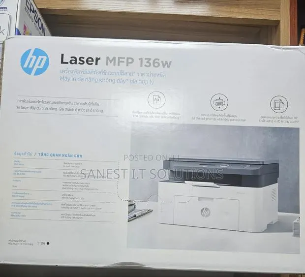 HP Wireless Printer 136w · Photo 1