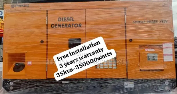 World Quality 35kva Silent Diesel Generator 35kva · Photo 1