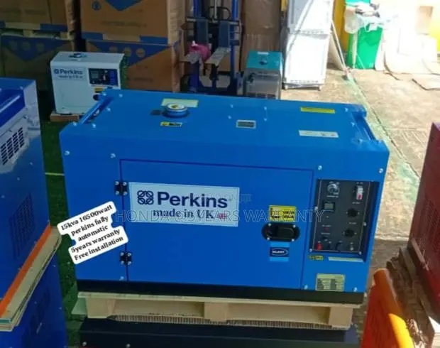 Power Accel Perkins Fully Automatic 15kva 16500watt Perkins · Photo 1